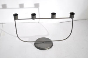 Esr — support de bougie à fil en fer argenté, boîte métallique, nouveau DESIGN, support de bougie, TOP, meilleure vente, pilier de bougie pour décoration de maison - Product Image 2