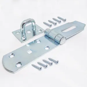 Più spessa Pesante Lucchetto Hasp Della Porta di Chiusura Hasp Fermo, 7-1/4 "o 7-1/2"