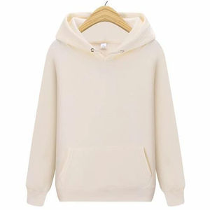 Sweat à capuche décontracté pour homme, imprimé sur mesure, en gros, confortable, coupe régulière, couleur unie, manches longues, 100% coton molleton - Product Image 5