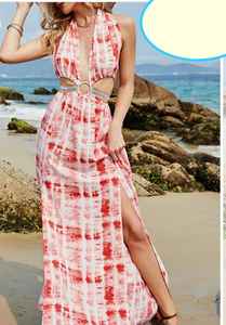 Robe de soirée longue Maxi Sexy pour femme, tenue de plage, de haute qualité, décontractée, été - Product Image 2