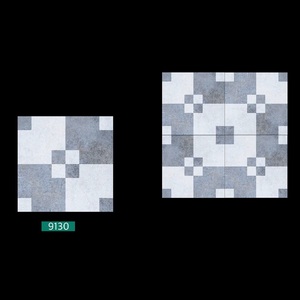 Azulejo de baño rústico Cerámica mate Piso Porcelana Azulejos de piso pulido 40x40cm - Product Image 4