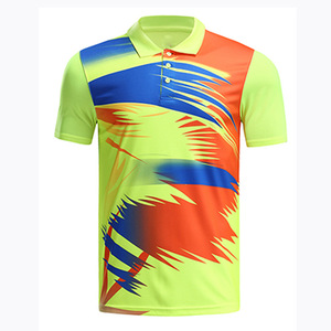 Camiseta polo de algodón de sublimación de corte seco para deportes - Product Image 6
