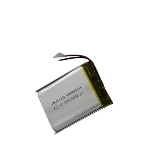 Licht Gewicht Li-Ion YJ503040- 600Mah 3.7V Oplaadbare Lithium Ion Batterijen Voor Seksspeeltjes