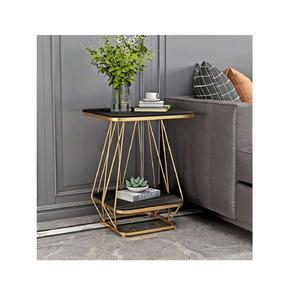 Table supérieure en marbre blanc, ensemble de 2 pièces, décoration de la maison, du bureau et du Bar, livraison gratuite - Product Image 5