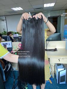 Cabello humano liso de hueso vietnamita, superdoble estiramiento, vendedor de cabello virgen Alineación de cutícula, mechones de cabello vietnamita sin procesar - Product Image 3