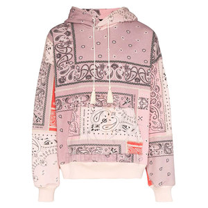 Wholesale cheap 100% cotton custom high quality <b>bandana</b> hoodies - Product Image 5
