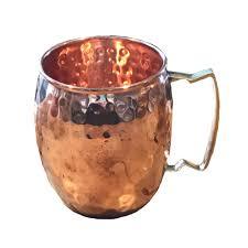 Tasse en cuivre pur faite à la main, mulet de moscou, en cuivre pur, pour boisson refroidie, meilleur pour la maison et la fête - Product Image 2