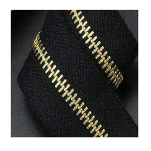 Fermeture à glissière en métal durable pour le sac à documents en aluminium ignifuge Polyvalent pour les vêtements en jean et les textiles de maison - Product Image 1