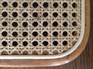 Rollo de mimbre natural, correa de caña cerrada de Vietnam, ratán 1/2, malla, Sra. Sophie - Product Image 5