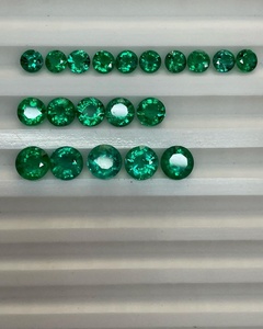 4มิลลิเมตรถึง6มิลลิเมตรรอบสอบเทียบที่มีคุณภาพดีแซมเบียมรกตจำนวนมากธรรมชาติพลอยวัสดุ100% สีธรรมชาติสีเขียวเข้ม - Product Image 3