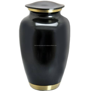 กล่องไม้ใส่เถ้ากระดูกสำหรับงานศพทำจากอะลูมิเนียมเคลือบโลหะแบบกำหนดเองพิมพ์ลายได้สไตล์อเมริกัน - Product Image 2