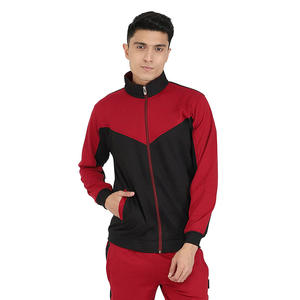 Chándales de bloques para hombre, ropa de invierno de doble Color, con etiqueta privada, teñida, lisa, a la venta - Product Image 5