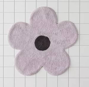 Tapis de bain ronds en coton 100% Daisy New Designer 2022 pour salle de bain et chambre d'enfant - Product Image 2
