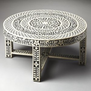 Modern Design Bone Inlay Coffee Table Home <b>Decorative</b> <b>Accessories</b> <b>for</b> Hotel Restaurant Bars Traditional Style Home Furniture - Product Image 2