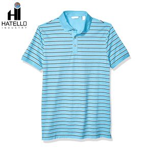 Camiseta Polo para hombre personalizada de alta calidad, Camiseta corta personalizada con logotipo estampado bordado de fábrica, nuevo patrón sólido - Product Image 5