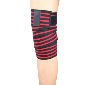 Fitness Haltérophilie Sport Genou Wraps pour Les Squats Formation - Product Image 6