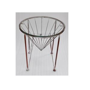Table auxiliaire de canapé, en métal doré, Simple, moderne, ronde, permettant de gagner de l'espace, pour la maison, hôtel, 50 pièces - Product Image 5