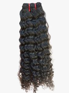 Cheveux indiens naturels ondulés 100% humains donneur unique cheveux vierges Remy super doublement étirés - Product Image 2