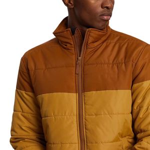 Vestes d'hiver matelassées fabriquées au Pakistan avec fourrure de mouton, tissu respirant tricoté, finition lavée pour hommes adultes - Product Image 4