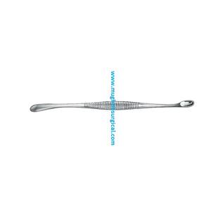 Volkmann Bone Curette Double-ended Oval 14 cm Surgical Instruments Manufacturer and Exporter - Product Image 1