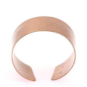 Hammered <b>Copper</b> Cuff <b>Bracelet</b> - Product Image 3