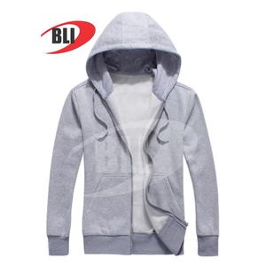 Sweat à capuche en coton molletonné pour hommes, Logo imprimé, personnalisé, de haute qualité, fermeture éclair, offre spéciale - Product Image 5