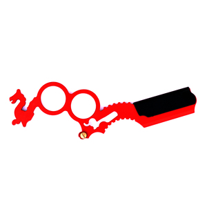 Barbar Custom Mini Razor Single Blade Maquinilla de afeitar de seguridad de acero inoxidable Desechable Afeitado facial con logotipo personalizado Barberos cero residuos - Product Image 2