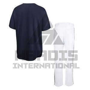 Venta al por mayor 100% de poliéster uniformes de béisbol Diseña tus propios uniformes de béisbol para hombres - Product Image 6