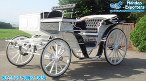 โค้ชรอยัลวินเทจสีขาวและรถม้าแก้วคลาสสิกสีขาวโค้ชกระจก - Product Image 6