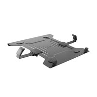 Support de bureau pour ordinateur portable, moniteur, accessoires en acier, plaque VESA, support d'ordinateur
