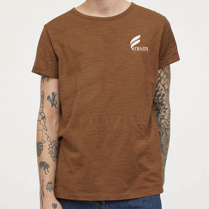 T-shirts d'été décontractés pour hommes, design uni, confortables, respirants, séchage rapide, tissu tricoté - Product Image 3