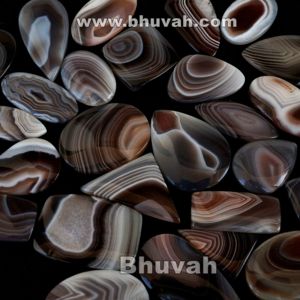 Piedra de ágata de Botsuana, ágata de calidad superior, precio de fabricación al por mayor, GEMA de cabujón de Botsuana, Stock limitado - Product Image 2