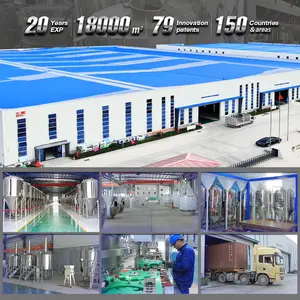2000l 3000l 5000l Projeto Turnkey Planta de Produção de Cerveja Equipamentos de Fabricação de Cerveja Industrial/Máquina de Cerveja