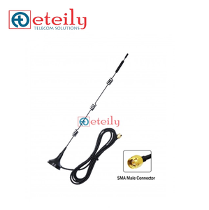 ETEILY S21 5G 15dBi Antenne magnétique à ressort robuste avec câble RG174 et connecteur mâle SMA Fabriqué en Inde - Product Image 1