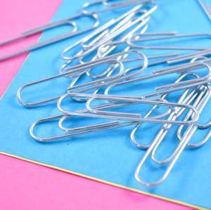 Abrigo de vinilo de 50mm Jumbo en bolsa de cierre de cremallera, Clips de papel de alta calidad, 50 Uds. - Product Image 4