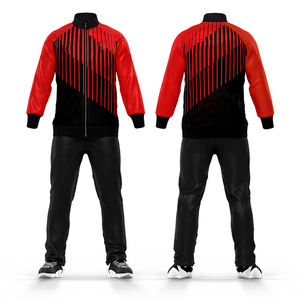 Top Quality Wholesale Customize Tracksuit for Mens Polyester Track Suits Low Price - Product Image 2