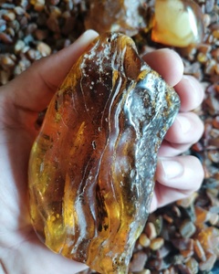 Brilliant Cut raw ukrainian amber stone for sale for Jewelry