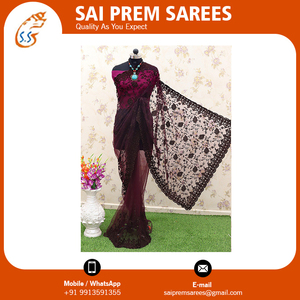 Chất Lượng Tốt Nhất Màu Hồng <span class=keywords><strong>Sarees</strong></span> <span class=keywords><strong>Net</strong></span> Cho Phụ Nữ Mới Nhất Thiết Kế Đám Cưới Mặc Từ Ấn Độ Số Lượng Lớn Cung Cấp Của Ấn Độ Và Pakistan Quần Áo - Product Image 4