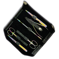 ARMA INTERNATIONAL OEM, logo personnalisé, kit de coupe-ongles professionnel de luxe en acier inoxydable, mini kit de manucure et pédicure, kit de voyage