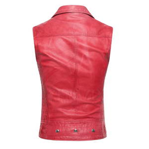 Grossiste Mode Hommes de Véritable En Cuir Sans Manches Veste/PK - Product Image 5