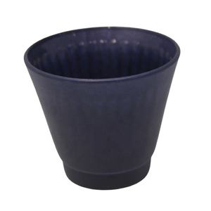 เชิงเทียนชุบนิกเกิลสีดำรูปทรงกลมทำด้วยมือ - Product Image 3