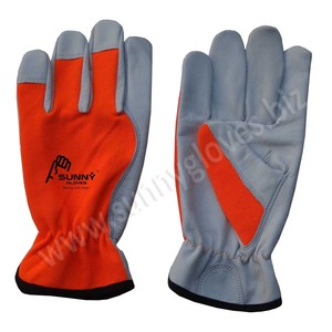 ที่กำหนดเองขายราคาถูกวัวแยกหนังประกอบถุงมือทำงาน - Product Image 4