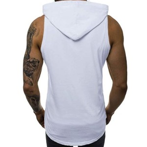 Custom Wholesale Fitness Sports Workout Gym Clothing Tank Top Bodybuilding Stringer Vest Custom Cotton Gym Mens Running Singlet - Product Image 2