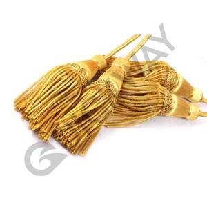 Borlas de Cordón Dorado Premium para Toga de Magistrado, Borlas para Vestimenta Clerical, Borlas de Alta Calidad Personalizadas - Product Image 3