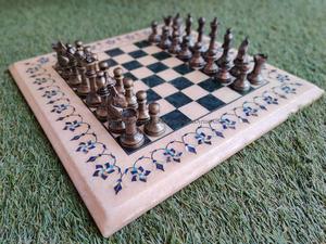 Sang trọng handmade vuông bàn cờ 12 "Kích thước Chất lượng cao Hot Bán hộp gỗ cho trang trí nội thất Tặng hiện đại Thiết kế cổ điển - Product Image 5