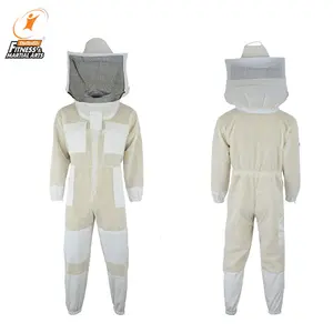 Professional Bee Suit 3 Layer Mesh Beekeeper Suit