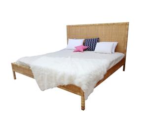 Cadre de lit en rotin Antique, luxueux et artisanal à la main, accessoire pour chambre à coucher, classiques, modèle réduit - Product Image 2