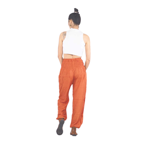 Pantalones bombachos de color liso para mujer, ropa de pañales, color naranja, PP0004, 020000, 11, listo para enviar - Product Image 2
