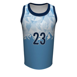 Uniforme de Baloncesto Juvenil Sublimado / Uniforme de Baloncesto de Tela de Poliéster / Uniforme de Baloncesto con Logotipo Impreso Personalizado - Product Image 5
