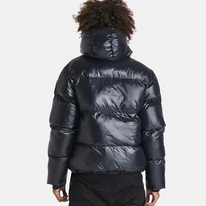 Veste bomber épaisse imperméable, respirante et coupe-vent pour hommes, sur mesure, OEM, en gros, avec logo personnalisé, taille plus, pour l'hiver - Product Image 3